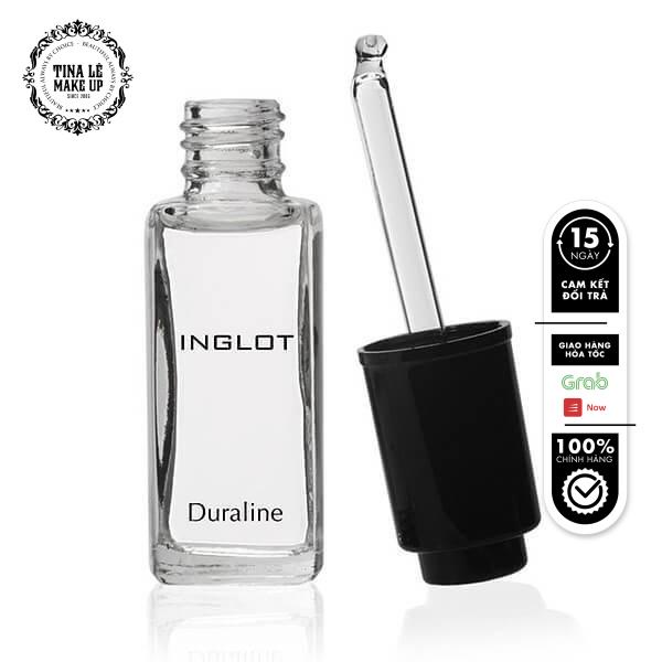 TINH CHẤT MAKE UP INGLOT DURALINE [Tina Le Make Up]/ Tinh chất có khả năng hoá giải được các loại mỹ phẩm đang trong tình trạng vón cục trở lại ban đầu, nâng cao tuổi thọ của mỹ phẩm.