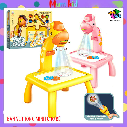 Bàn Học Vẽ Thông Minh Hươu Vàng Loại Đẹp Cho Bé, Bàn Học Vẽ Nhạc Bàn Máy Chiếu Cho Trẻ , Quà Tặng Nghệ Thuật Viết Graffiti Giáo Dục Sớm , Đồ Chơi Bảng Vẽ