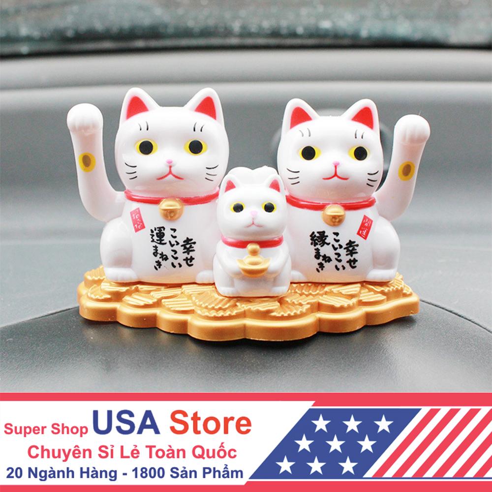 Gia Đình Mèo Vẫy Tay May Mắn FXE1137