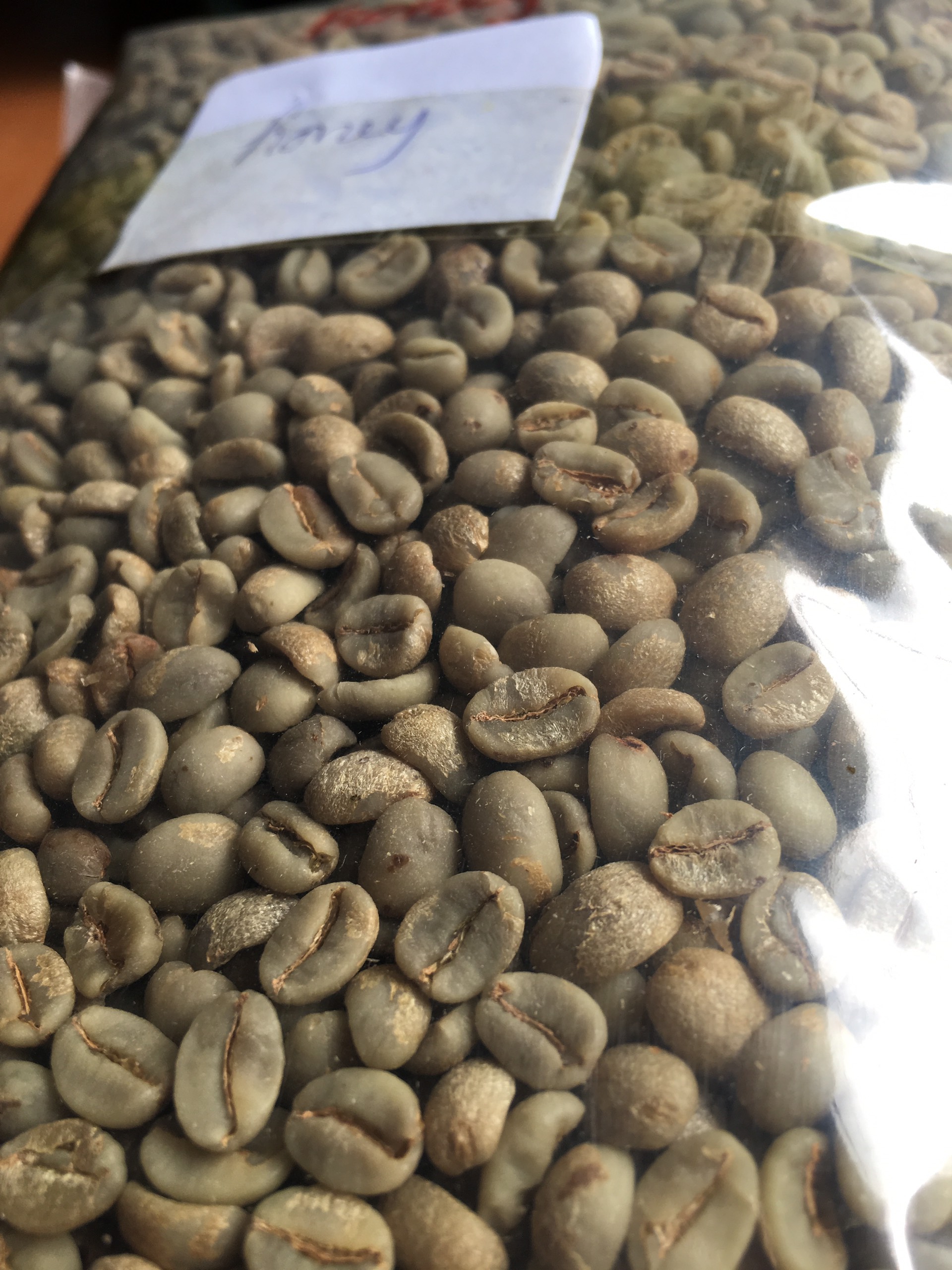 Cà phê nhân arabica sơn la 5kg honey