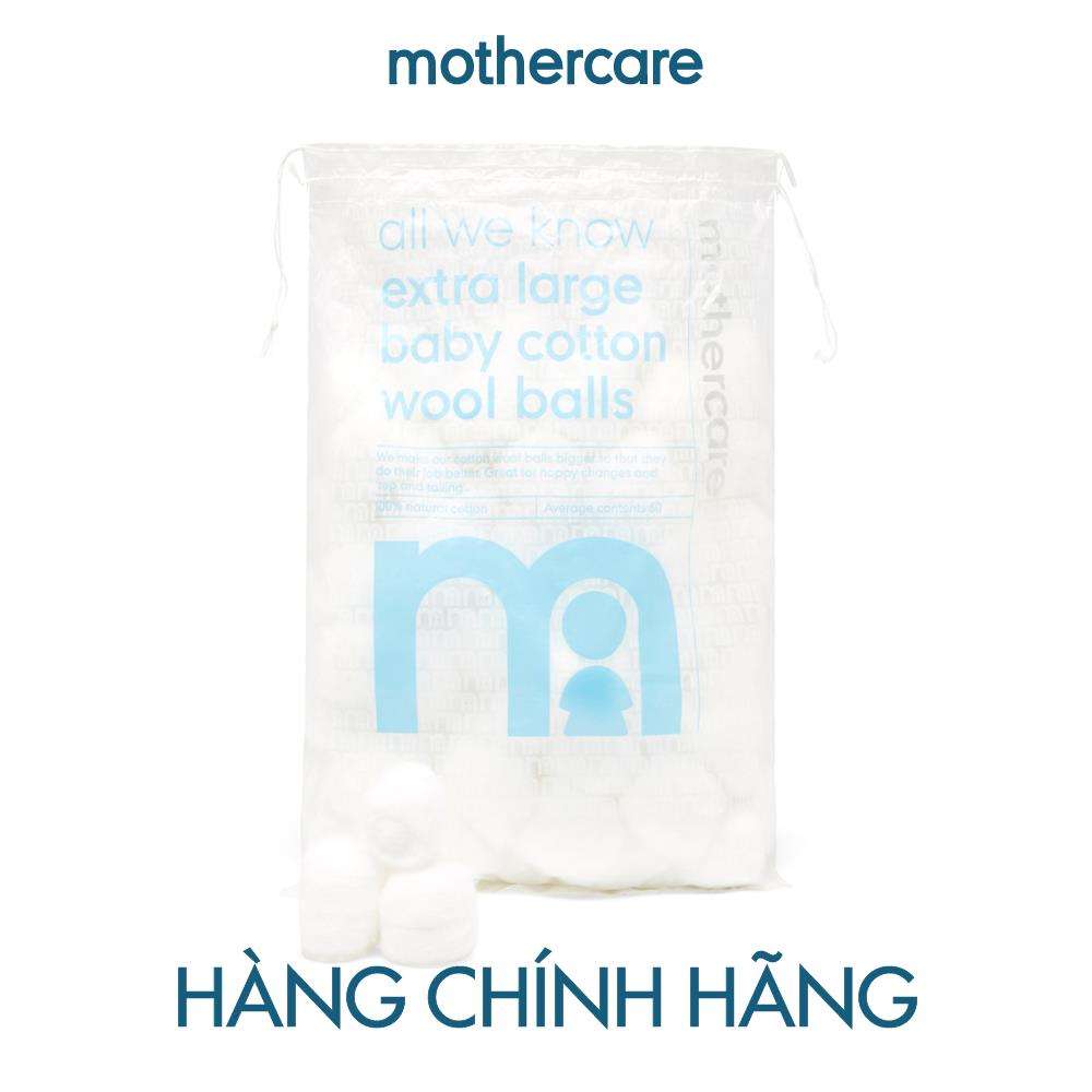 Mothercare - bịch 60 cục bông gòn cỡ lớn
