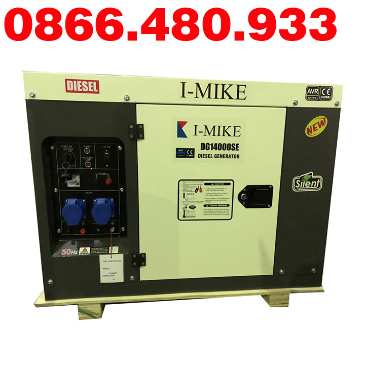 Máy Phát Điện Chạy Dầu 10Kw I-Mike DG14000SE3 3Pha