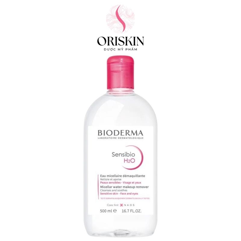 Bioderma nước tẩy trang bioderma dành cho da nhạy cảm sensibio h2o 500ml