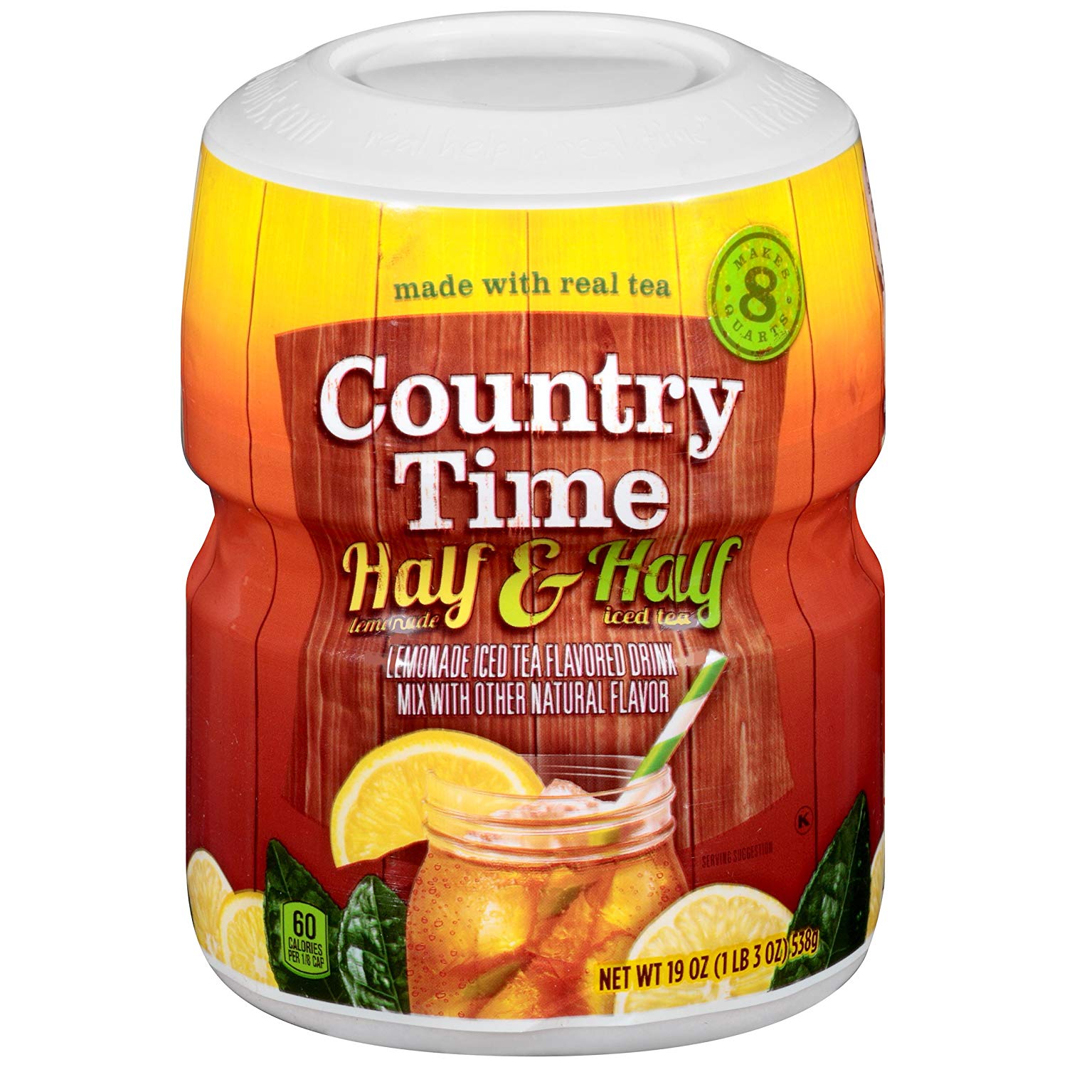 Bột Chanh Country Time Hay & Hay-538gr