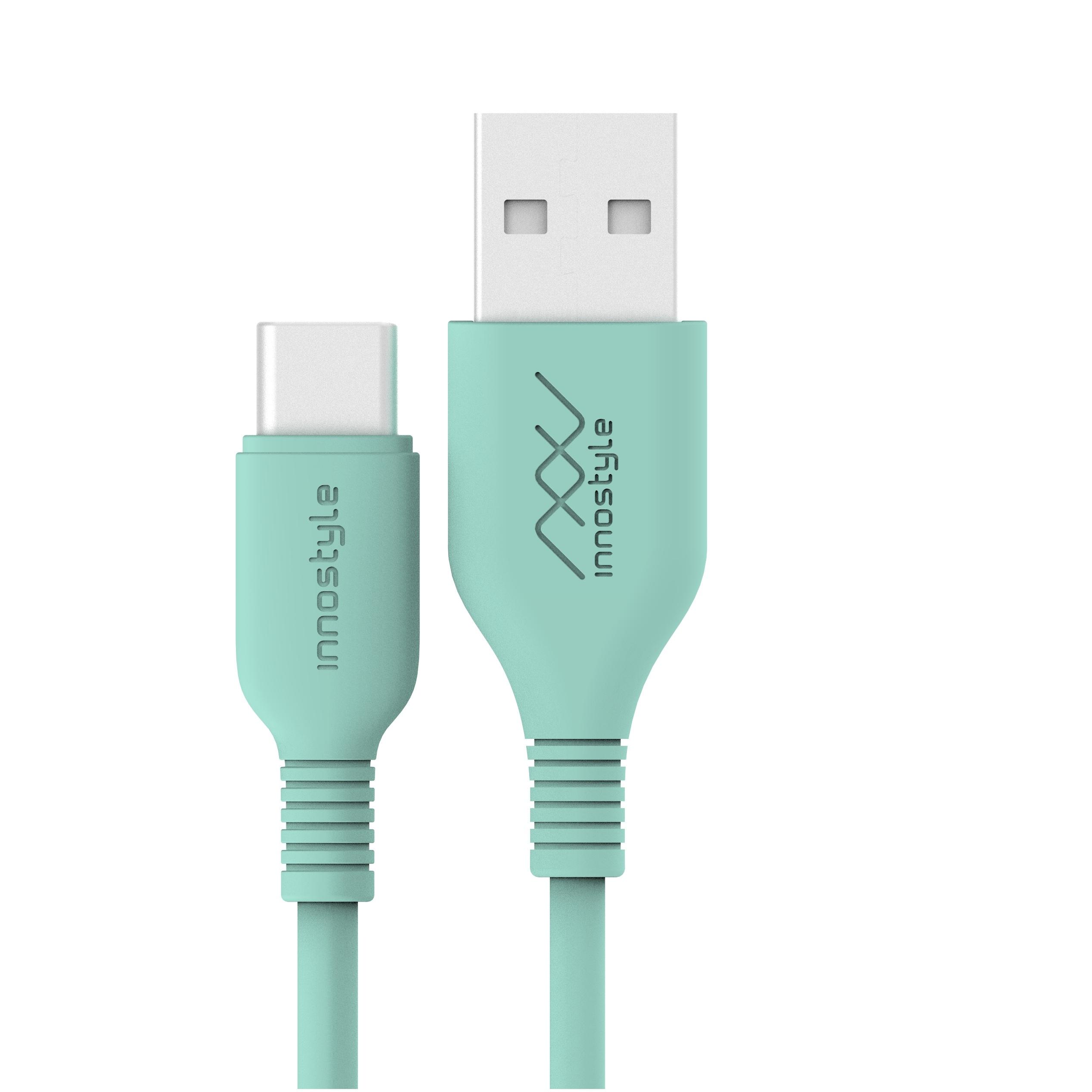Cáp innostyle jazzy usb to usb - c 1.2m hỗ trợ sạc nhanh 15w