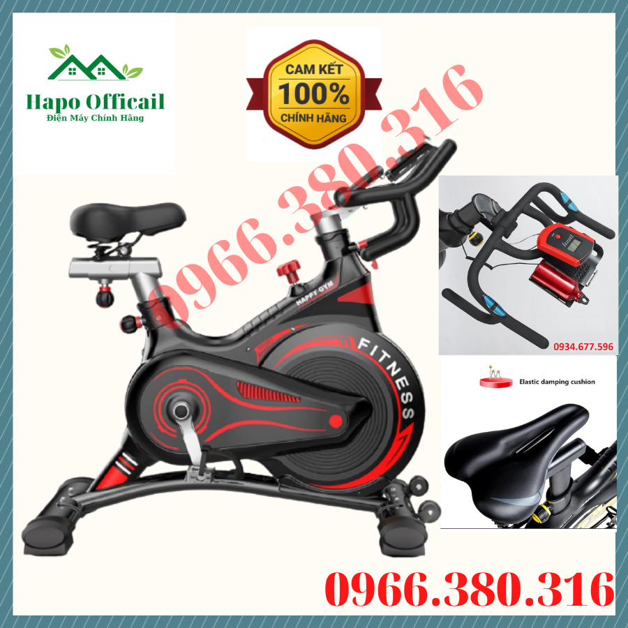 Xe đạp tập thể dục tại nhà tăng cơ, giảm mỡ tại nhà hàng chính hãng Hapo - Bảo Hành 5 Năm