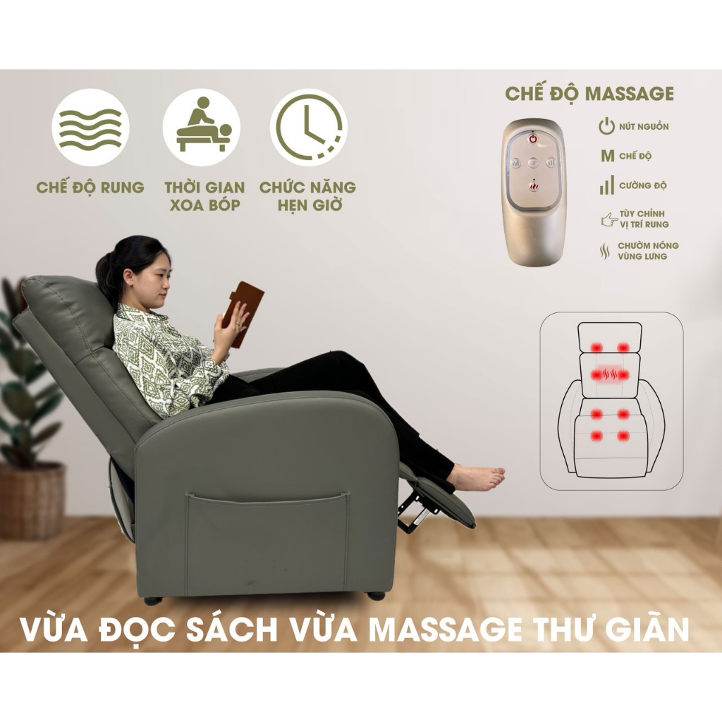 Ghế Sofa mɑssage Thư Giãn 4011 bán chạy tại Kenze
