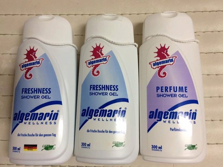 Sữa tắm cá ngựa ALGEMARIN  - Sữa tắm cá ngựa Đức  - Sữa tắm cá ngựa màu tím 300ml