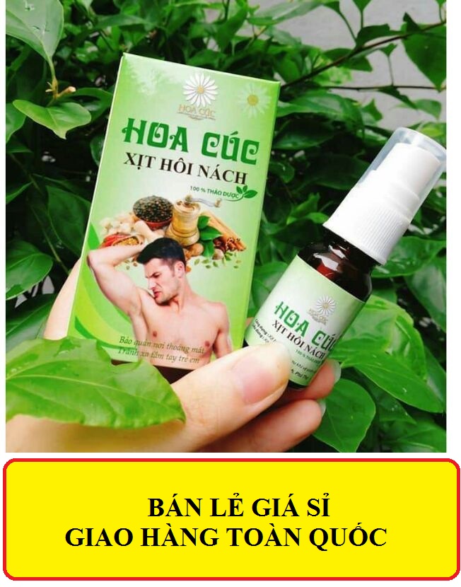 Xịt hôi nách hoa cúc