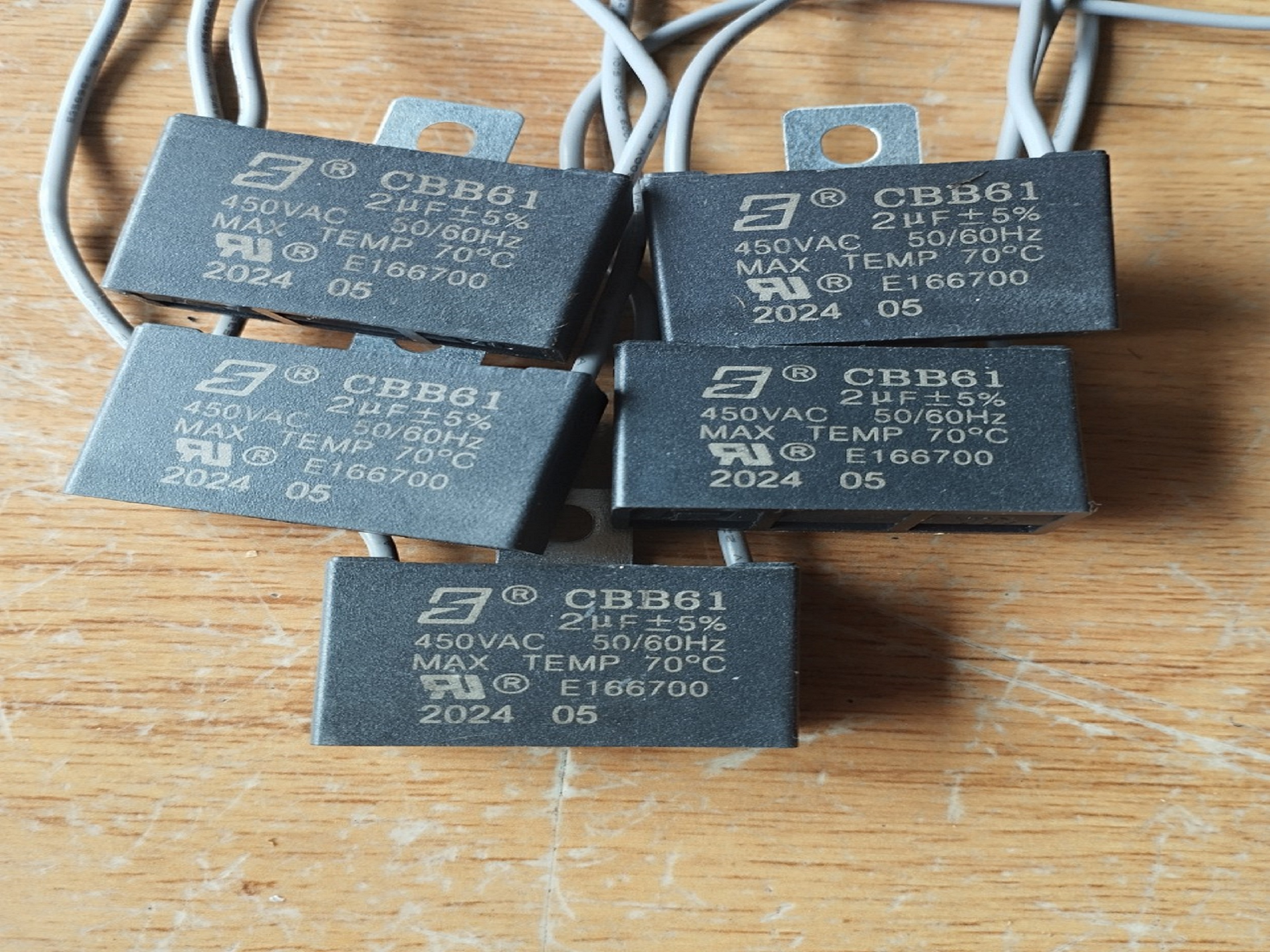 Combo: 10 tụ dùng cho quạt điện