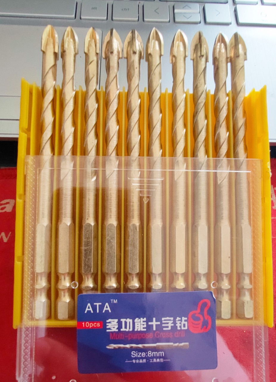 mũi khoan 4 cạnh 6 MM8MM 10MM 12MM (1cái)