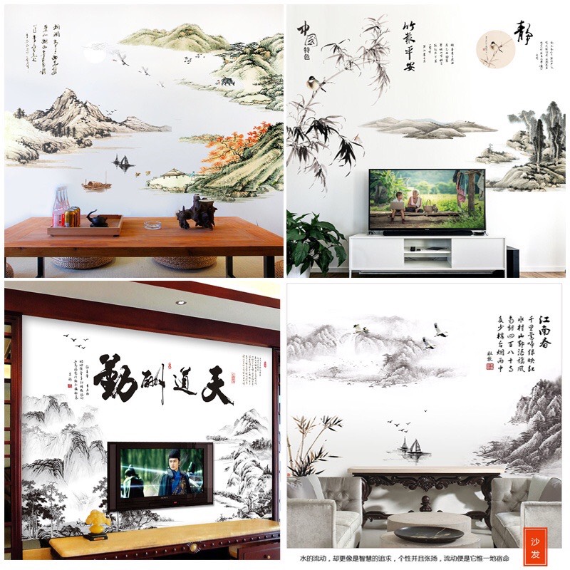 Bộ sưu tập tranh dán 3D cỡ siêu to khổng lồ
