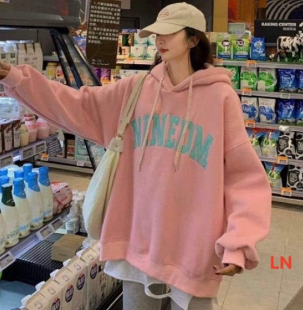 Ảnh thật-freeshipmax-áo hoodie nữ ninedm ln11