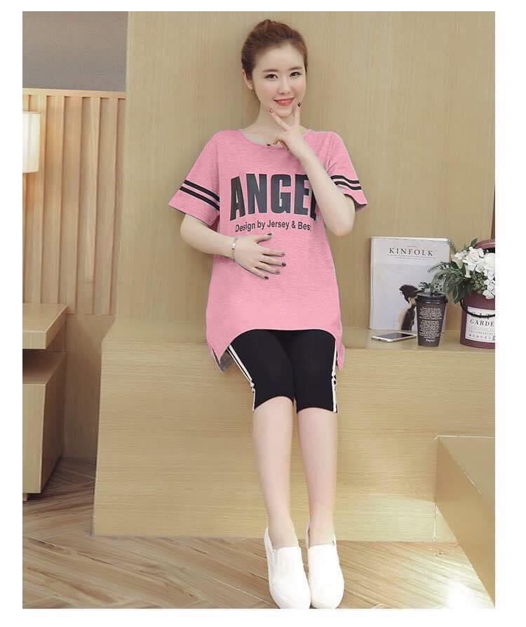 Bộ lửng mặc nhà cho mẹ bầu sau sinh