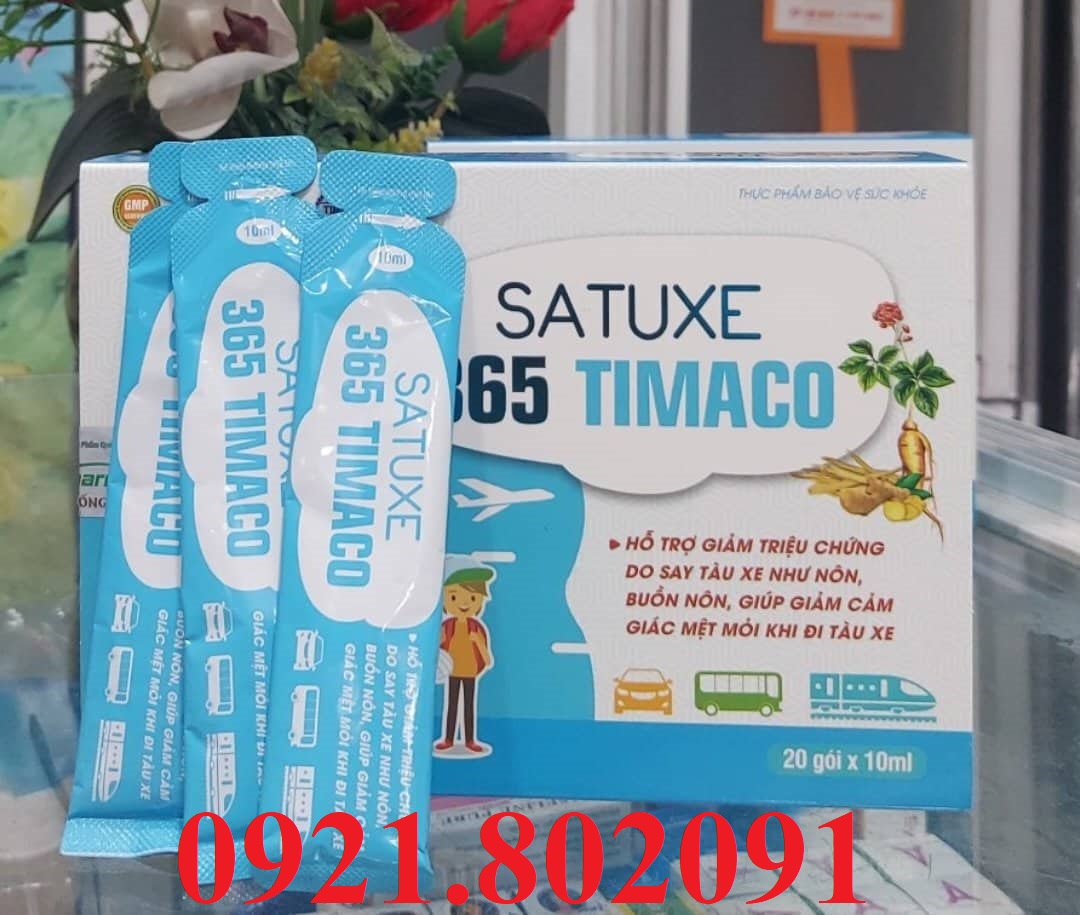 Nước say tàu xe satuxe 365 timaco chống nôn, say