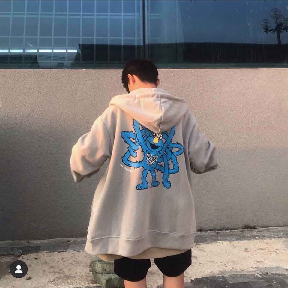 ÁO KHOÁC THUN NỈ  FORM RỘNG CHE NẮNG TỐT - HIEEN FASHION
