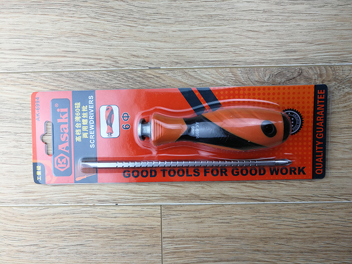 Vít dẹp và bake trở đầu 6 mm asaki ak-6994