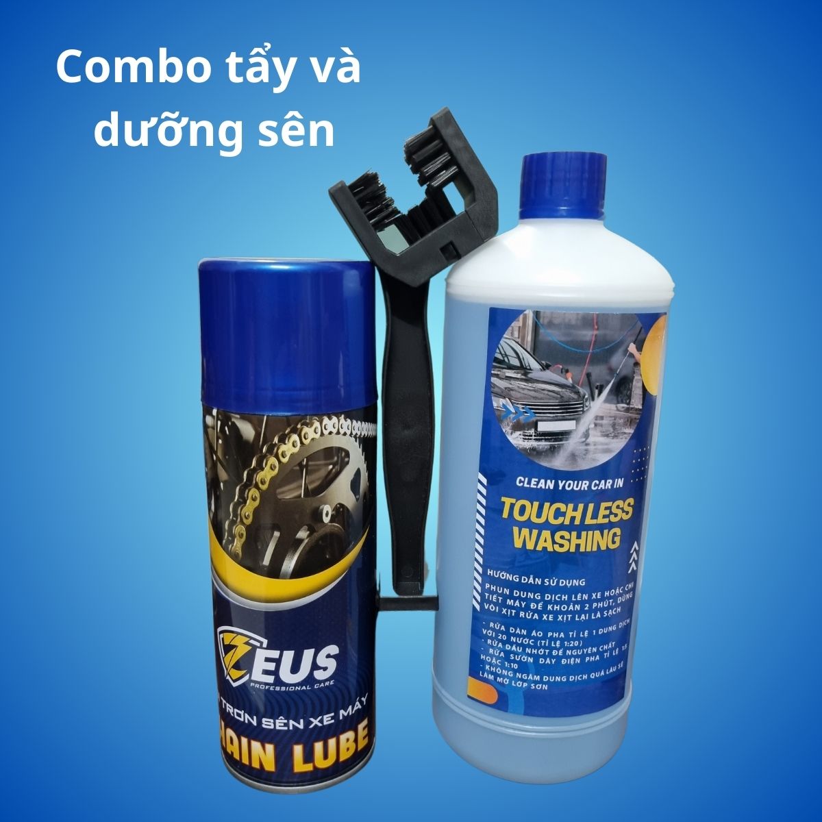 Combo dung dịch rửa sên và dưỡng sên