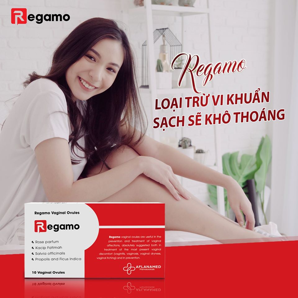 Viên đặt Regamo - Viên đặt phụ khoa regamo - Viên đặt se khít dùng cho vùng kín