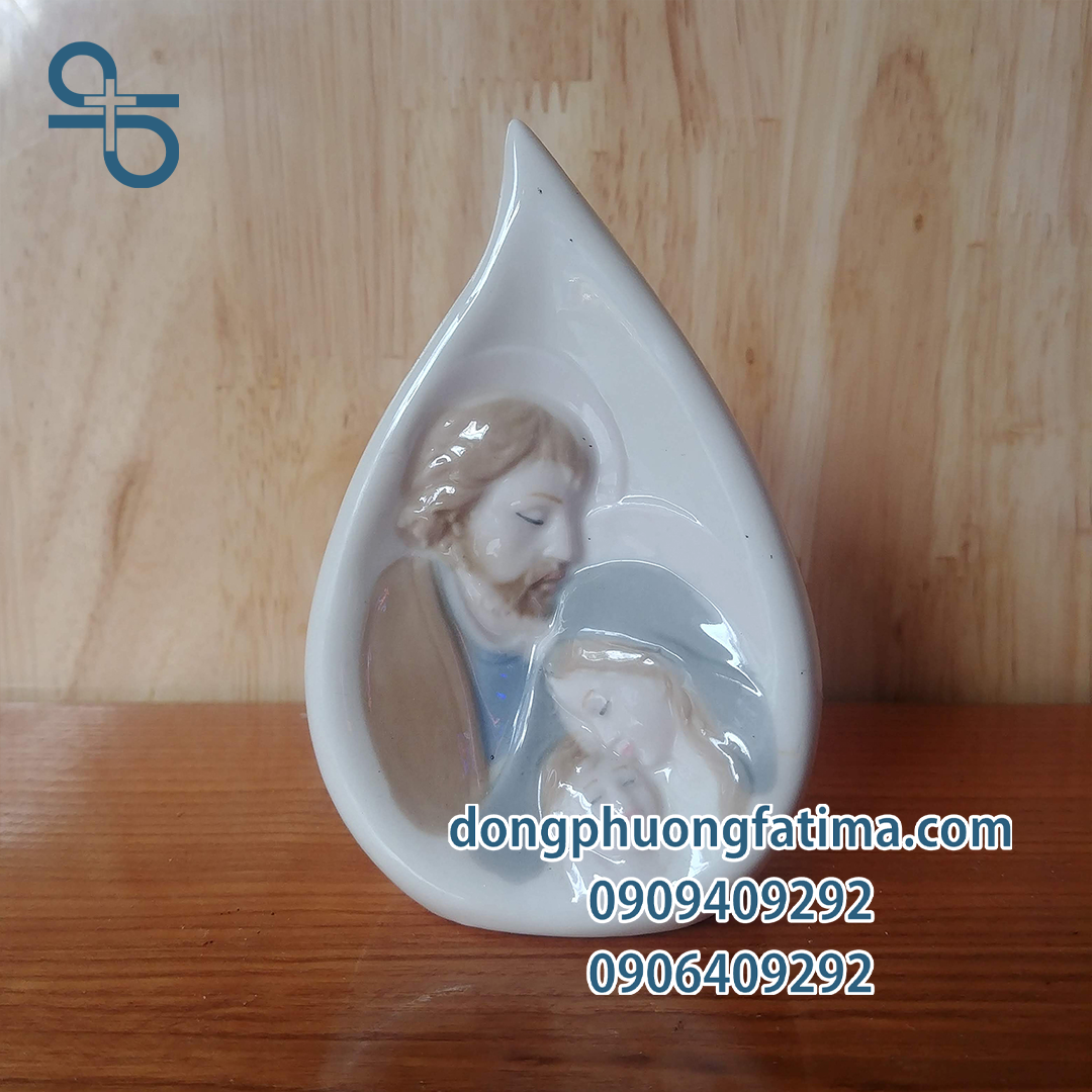 Gốm sứ giọt nước gia đình thánh gia