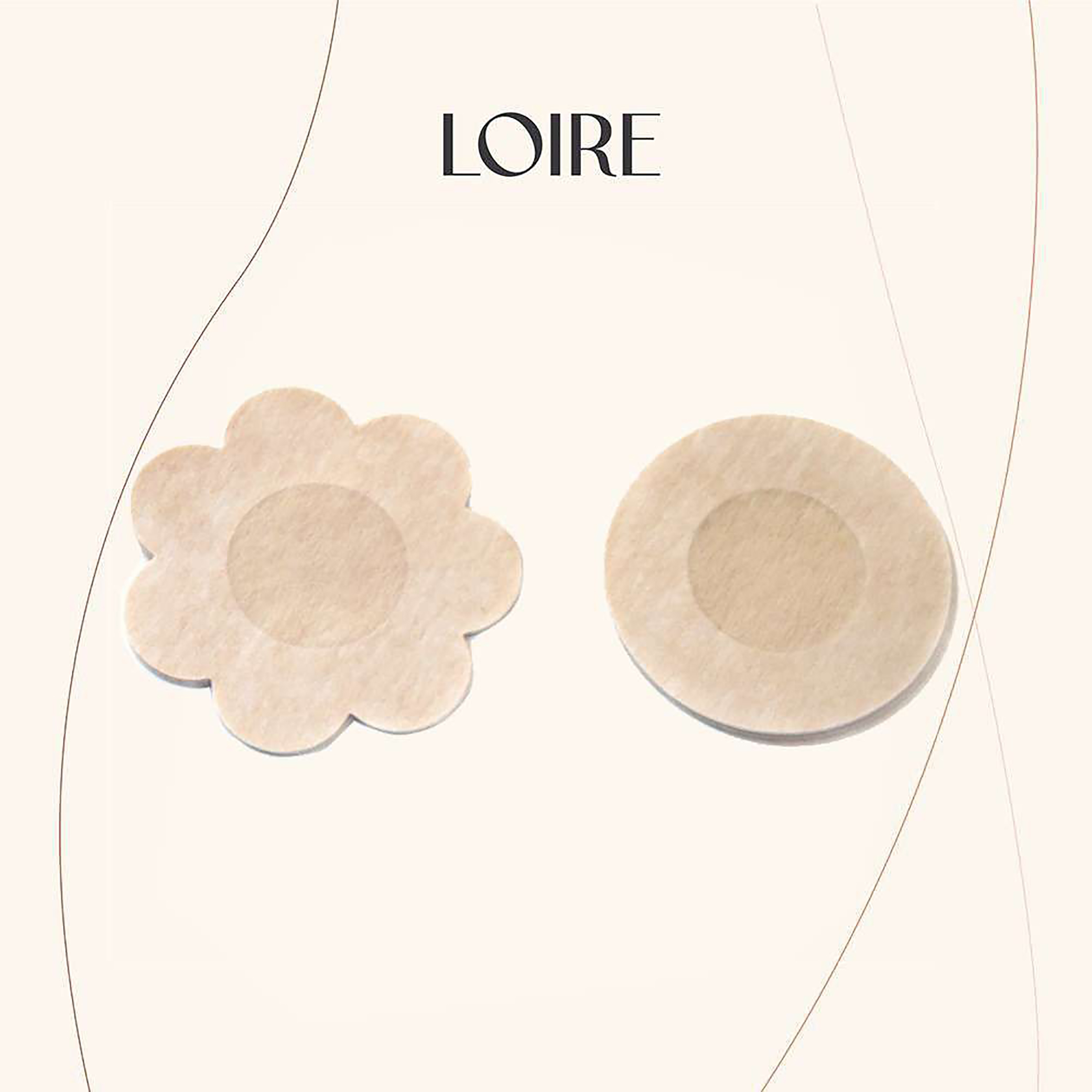 Set 5 cặp miếng dán ngực giấy mỏng tiện lợi loirechic md08
