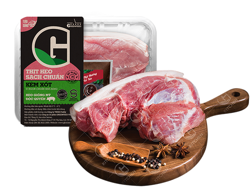 Thịt vai heo G 500g kèm xốt nướng xá xíu 80g [Giao nội thành HCM]