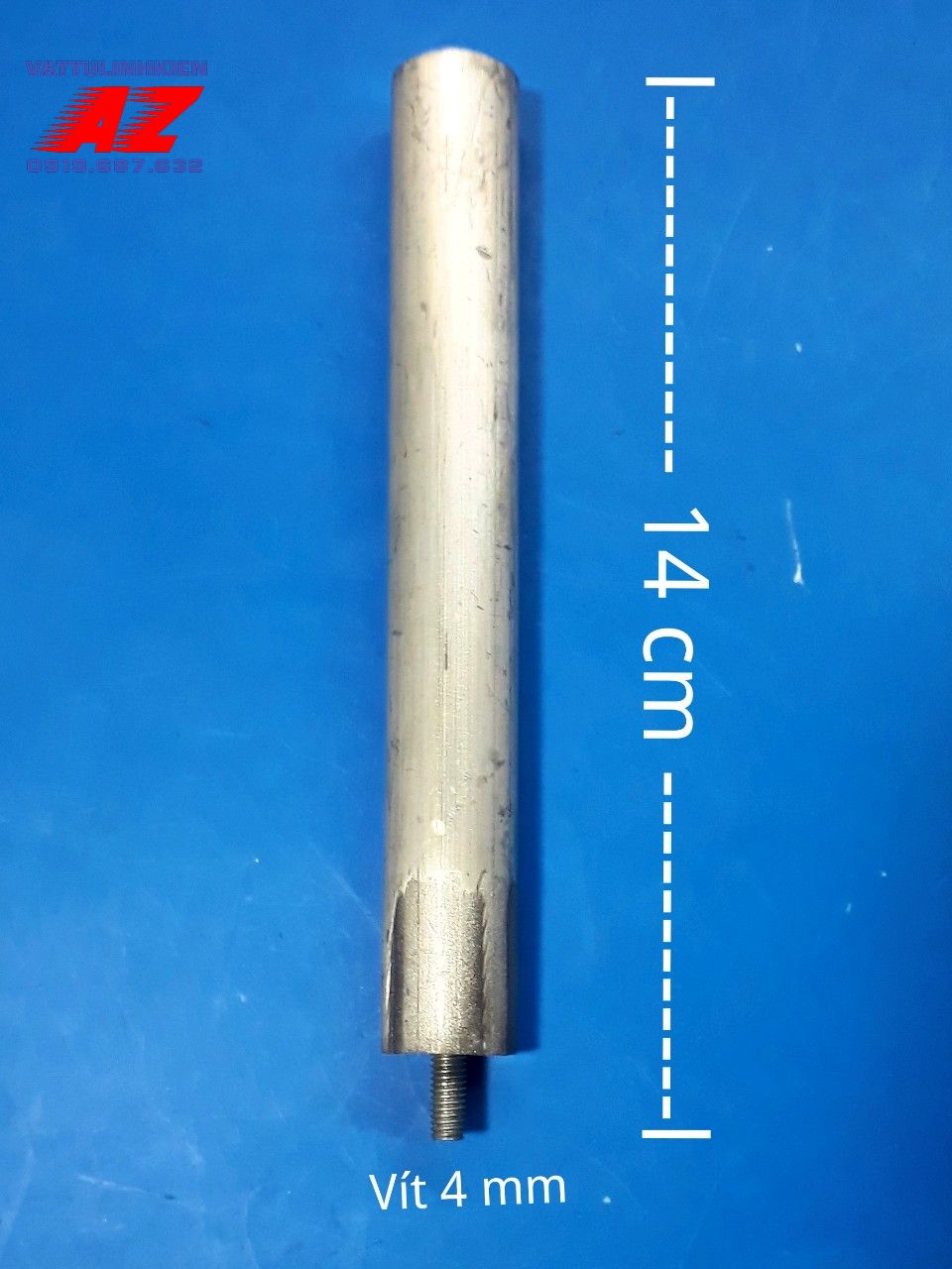 Thanh ANODE vít 4mm chống bám cặn cho Bình nóng lạnh