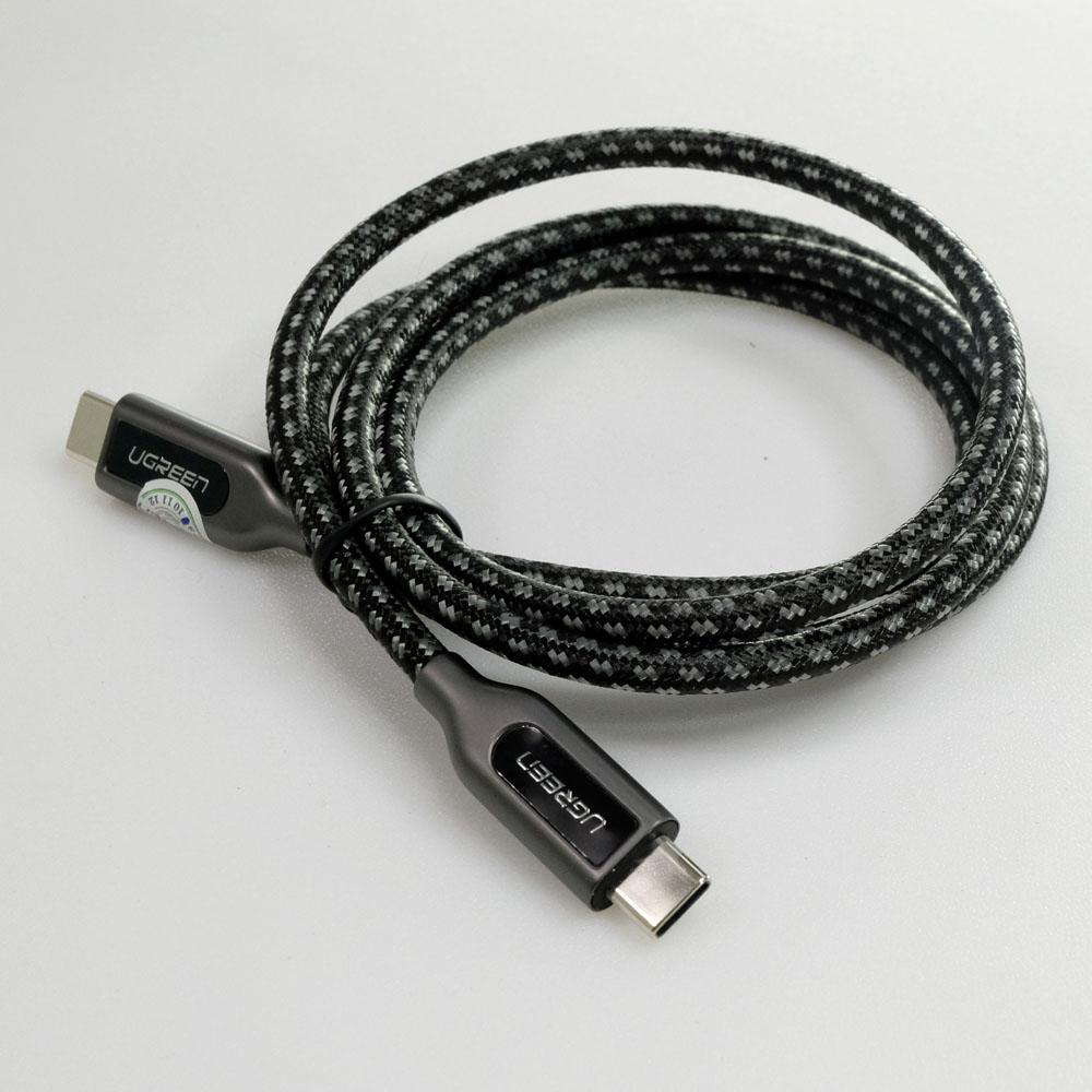 Cáp usb type c to usb type c ugreen 50224 dài 1m lõi hợp kim - dây bọc dù bện lưới -- we-max-store