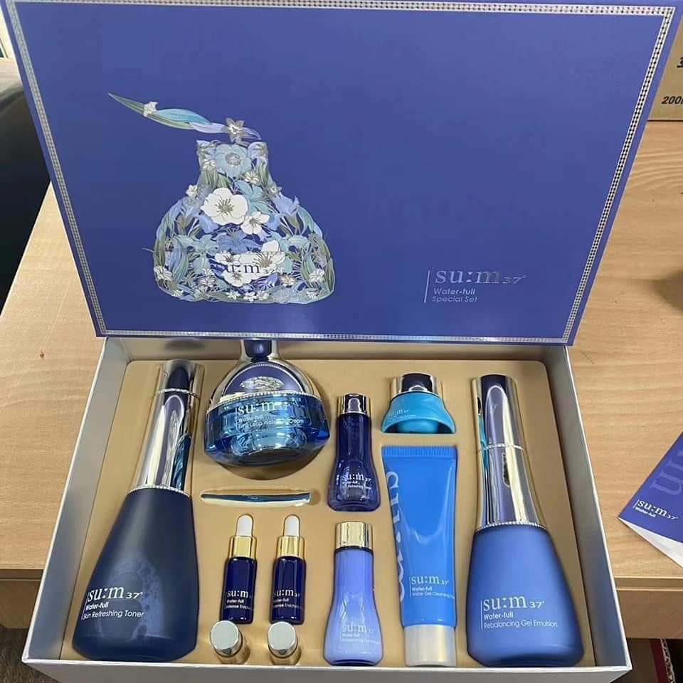 SIÊU PHẨM SUM XANH CẤP NƯỚC XÁCH TAY HÀN QUỐC 11 MÓN