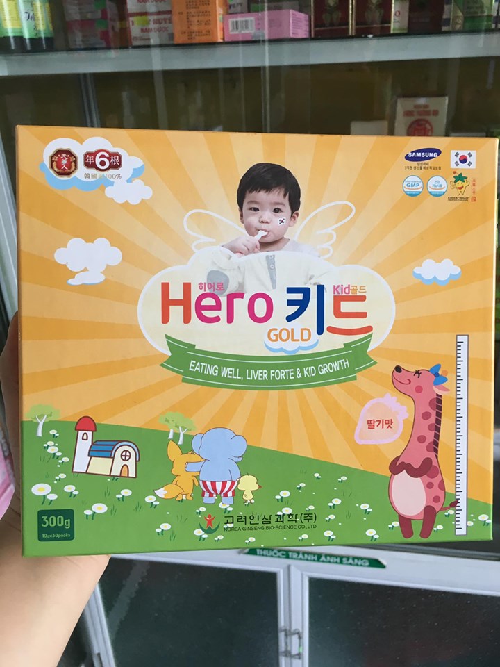 Hero kid gold - giúp trẻ ăn ngon