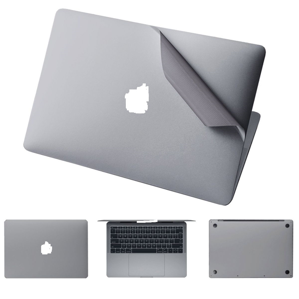 Dán toàn thân JRC 4 in 1 cho Macbook màu xám