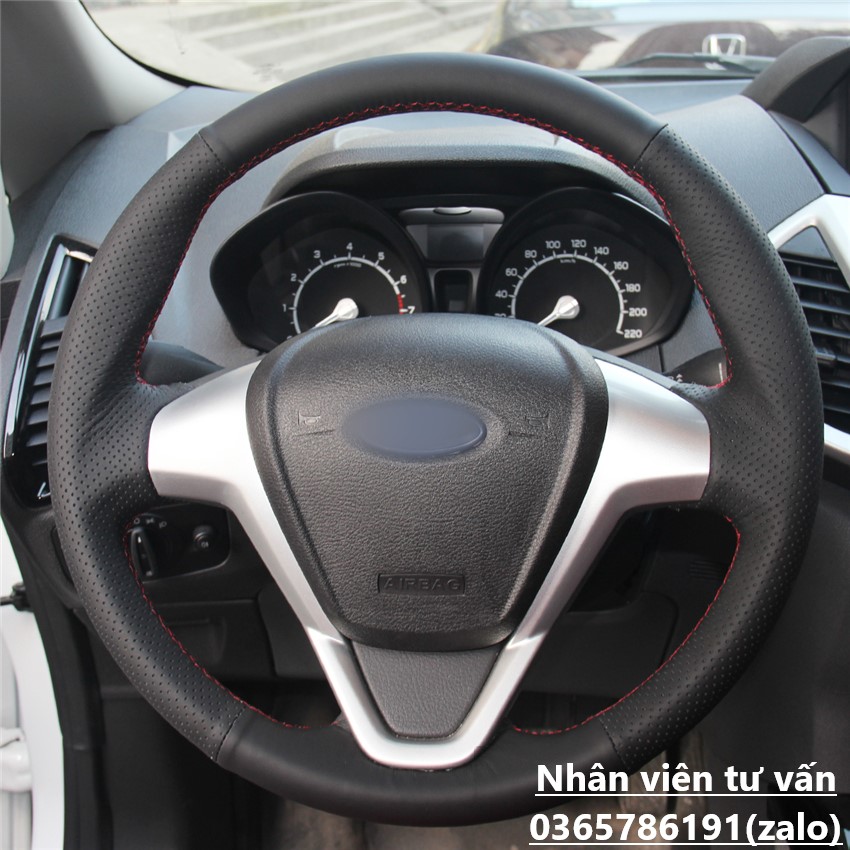 Bọc vô lăng xe ford fiesta 2008-2013, ford ecosport 2013-2014