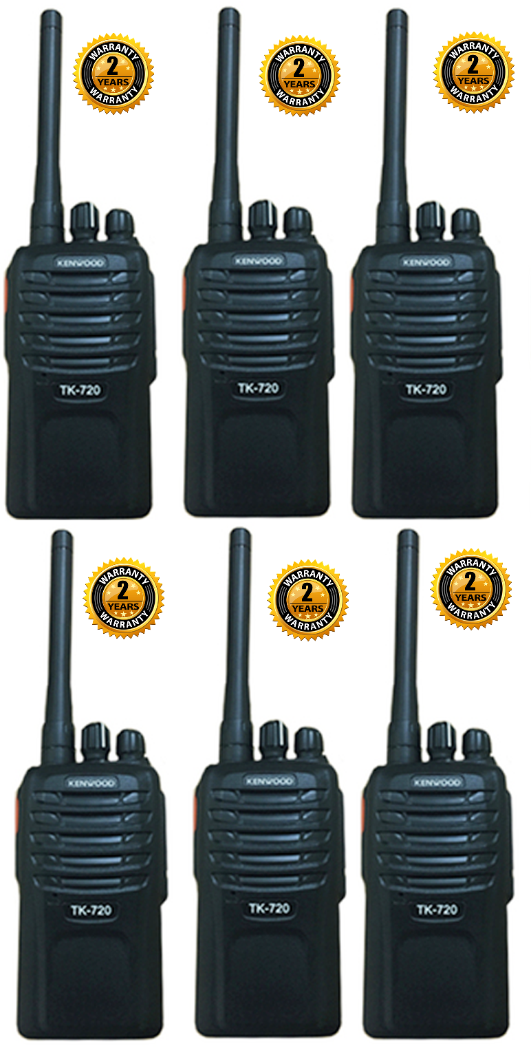 Bộ 6 bộ đàm cầm tay kenwood tk720