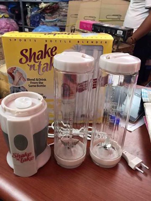 Máy xay sinh tố ShakeTake 2 Cốc - Máy xay sinh tố, xay cầm tay, xay hai cốc, xay hai cối