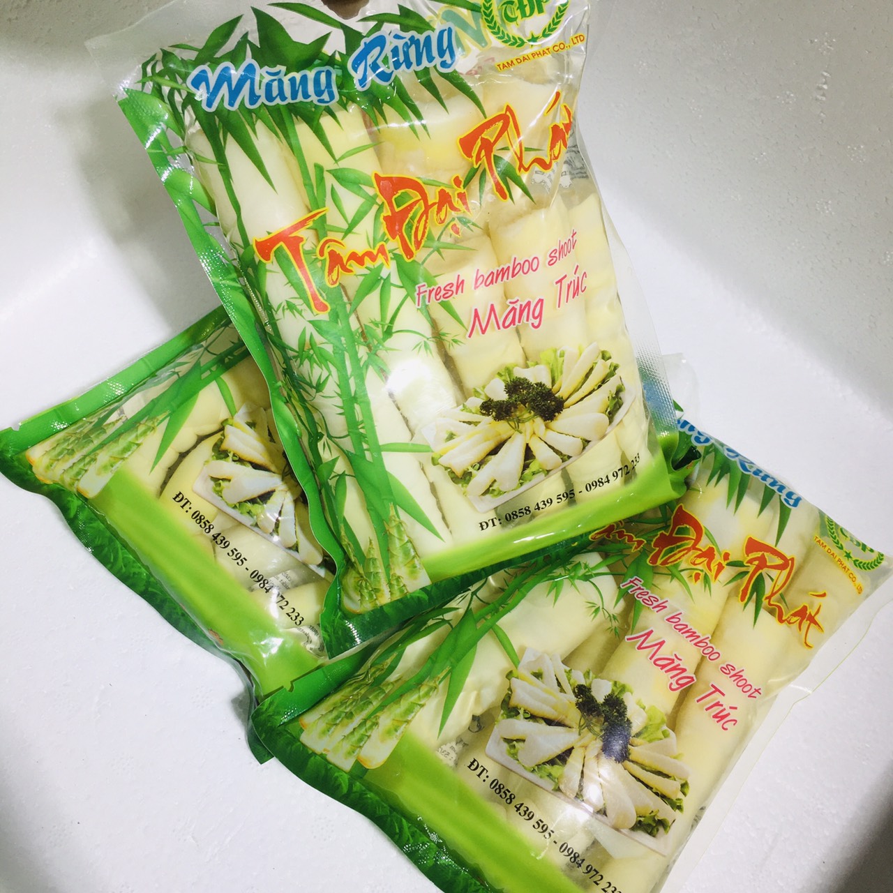 5 gói măng trúc nhỡ 200gr Tâm Đại Phát