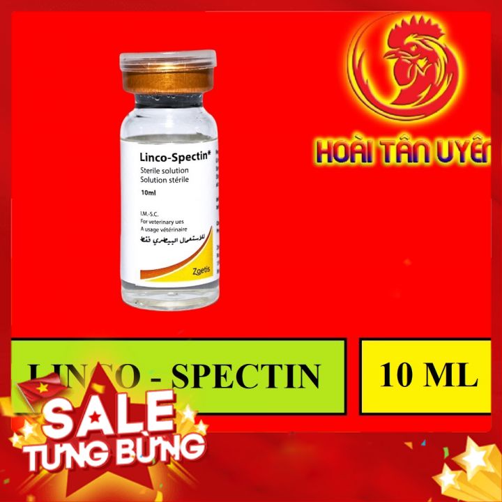 LINSPEC MỸ khò khè, sỗ mũi, tang cho gà đá 10ml