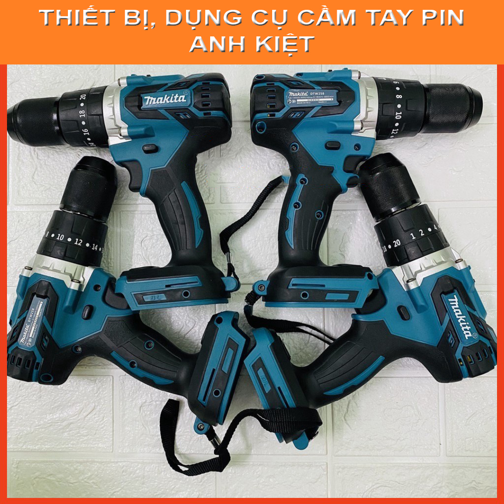 Thân Máy Khoan Pin MAKITA động cơ không chổi than, đầu auto lock 13mm