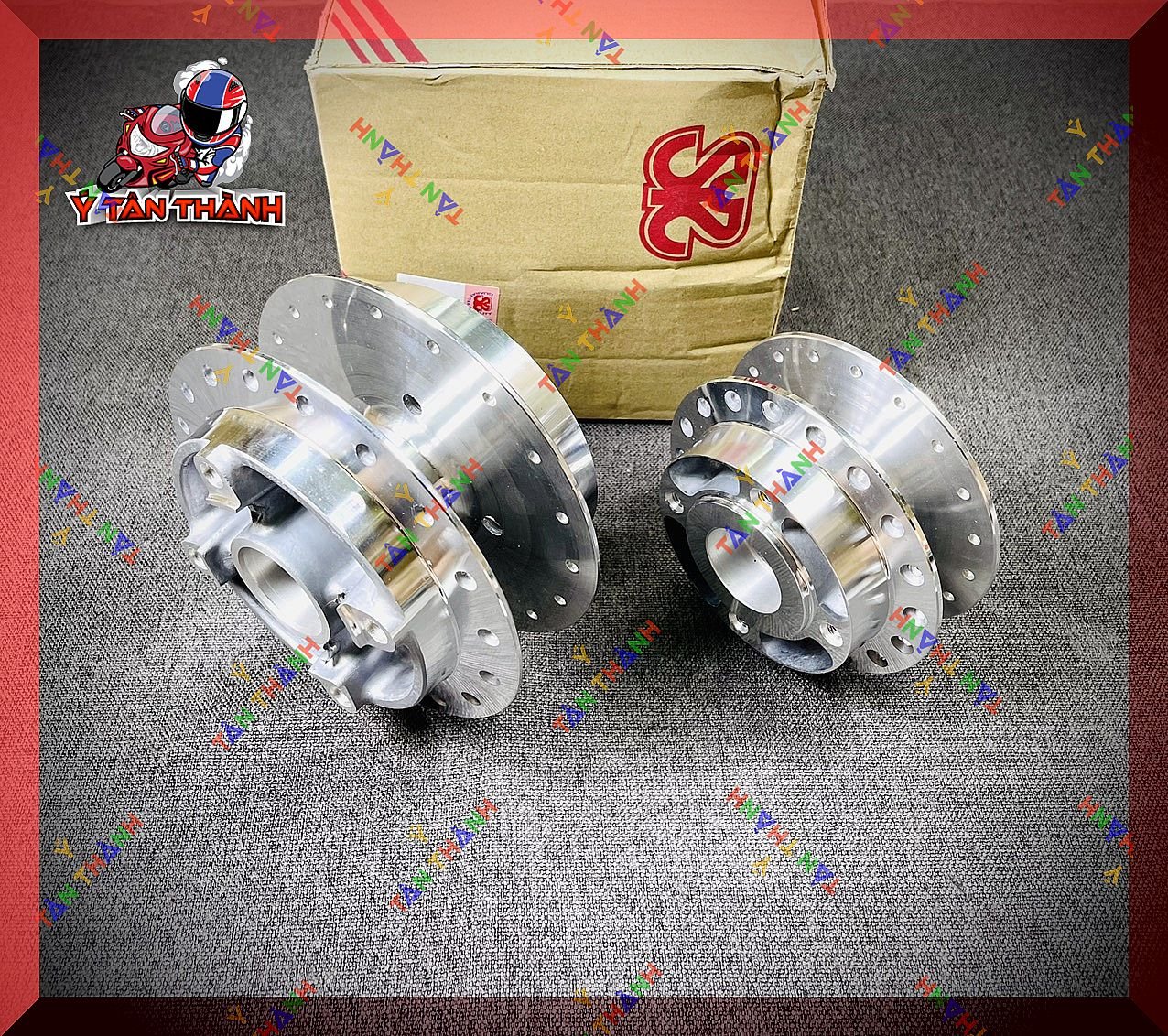 Cặp đùm mạ crom exciter 135,yaz 125 sys ms75
