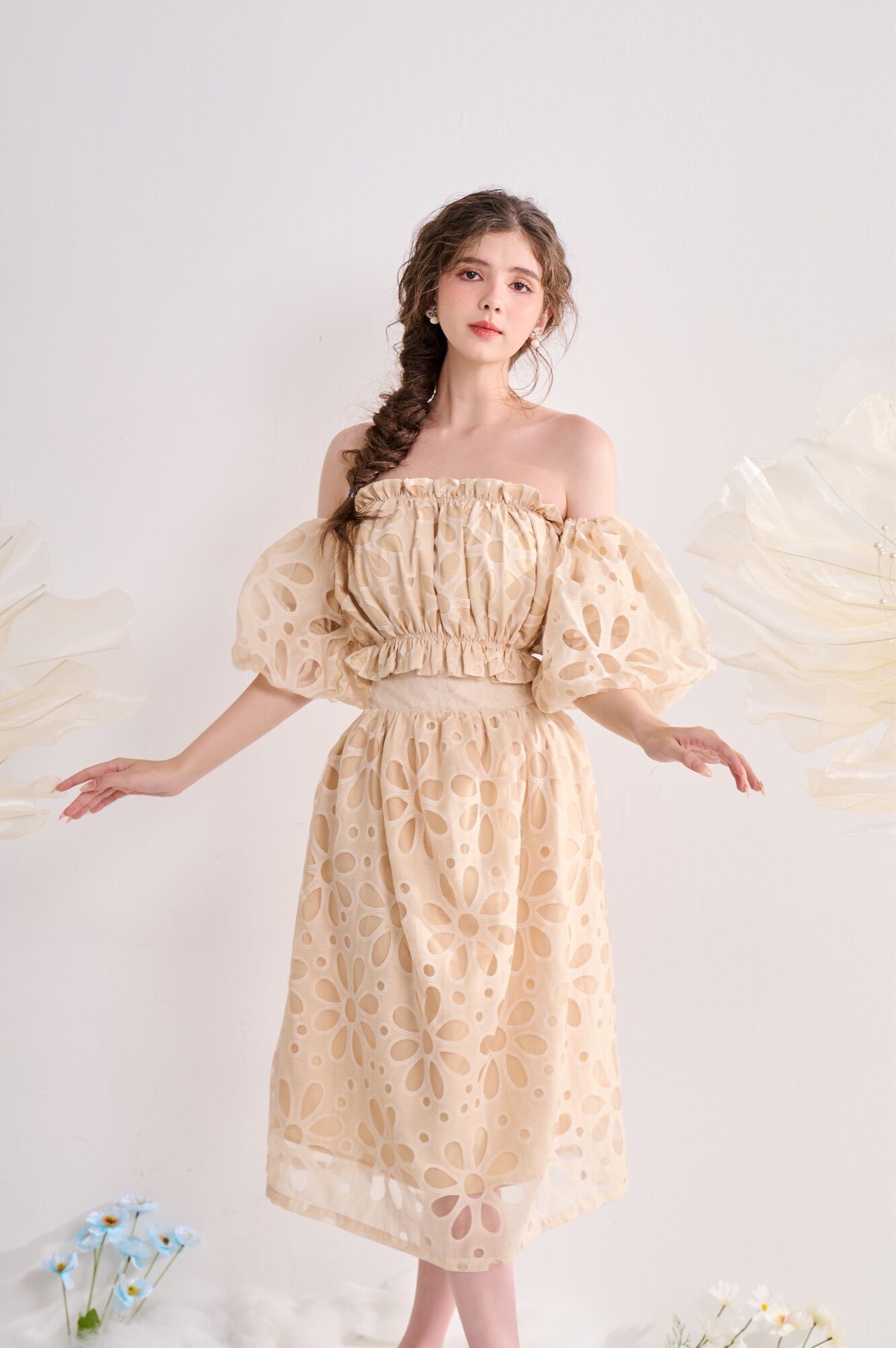 Chân váy coci skirt