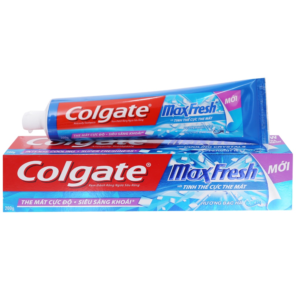 Kem đánh răng Colgate Maxfresh hương bạc hà 180g