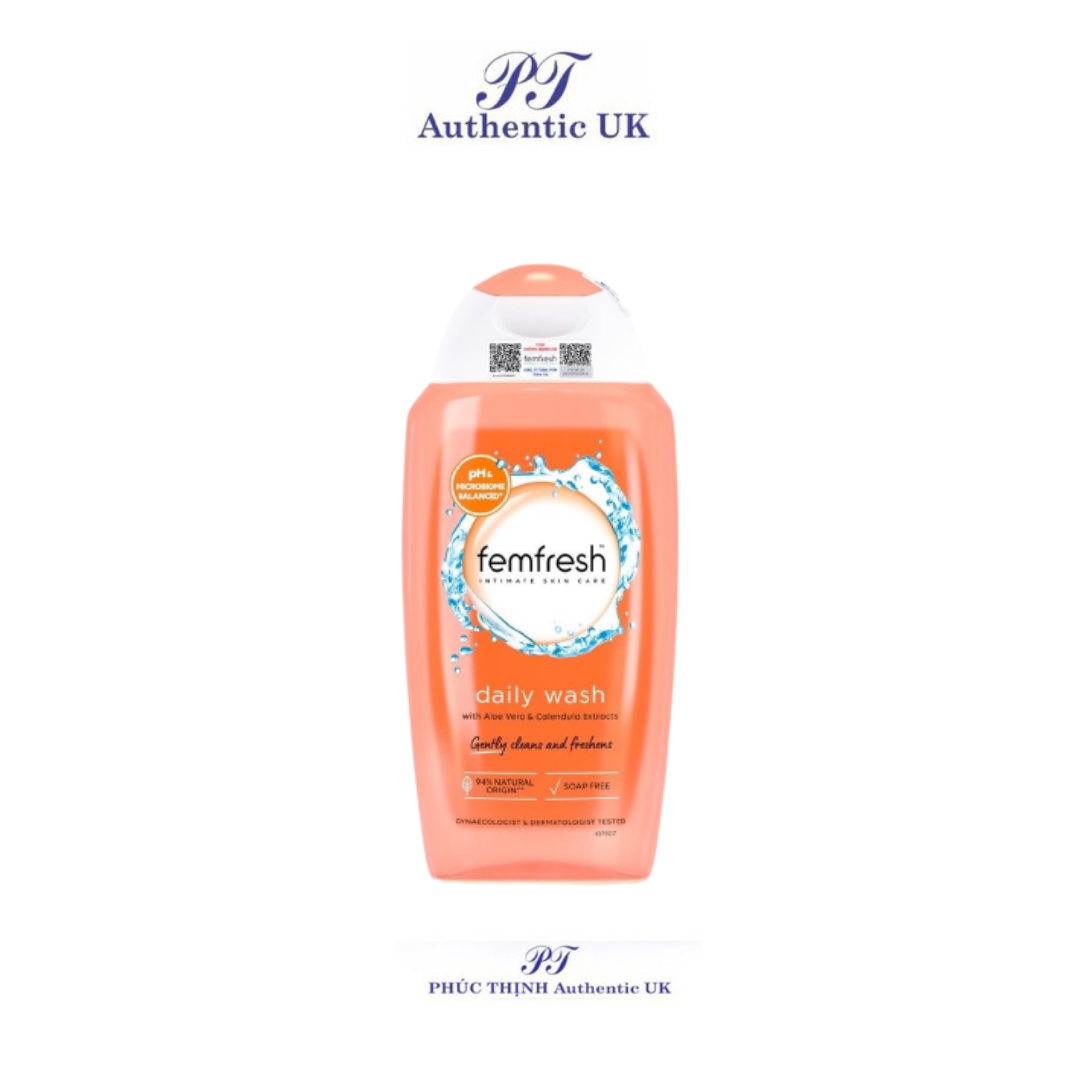 Dung Dịch Vệ Sinh Phụ Nữ Cao Cấp Femfresh Daily Intimate Wash 250ml