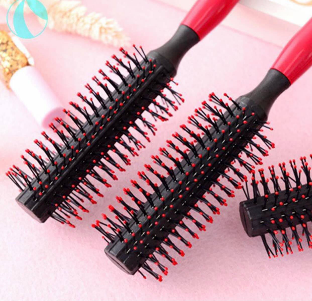 Lược tròn chải tóc uốn phồng siêu đẹp