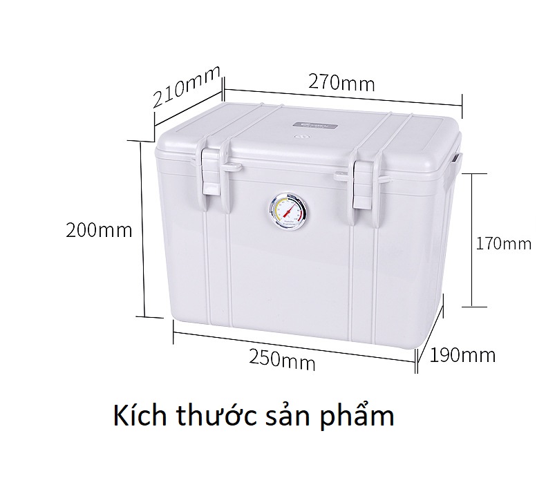 Thùng hộp chống ẩm Eirmai R11 tích hợp ẩm kế KHÔNG KÈM MÁY HÚT ẨM