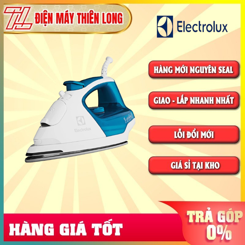 Bàn ủi hơi nước electrolux esi5126 - trả góp 0% - giao toàn quốc - ngoài hcm tính phí