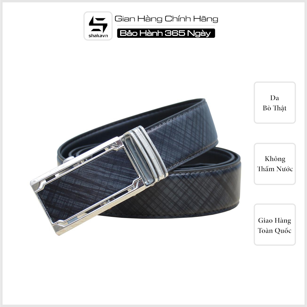 Thắt lưng da bò nam shakavn sk510