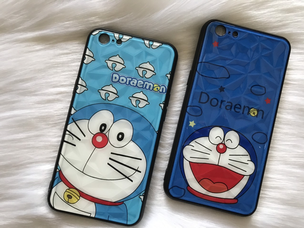 Ốp lưng 3d kim cương doremon oppo a71