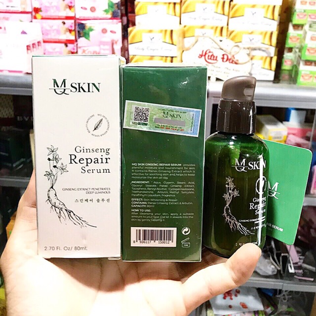 Serum thay da nhân sâm ginseng repair serum mq skin