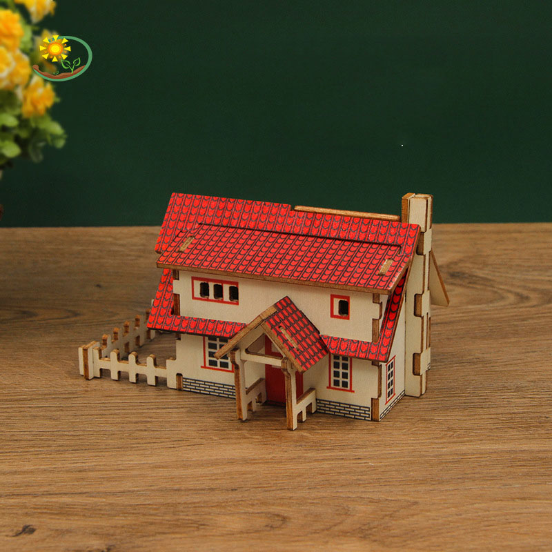 Mô hình nhà gỗ DIY được yêu thích tại SGXưa