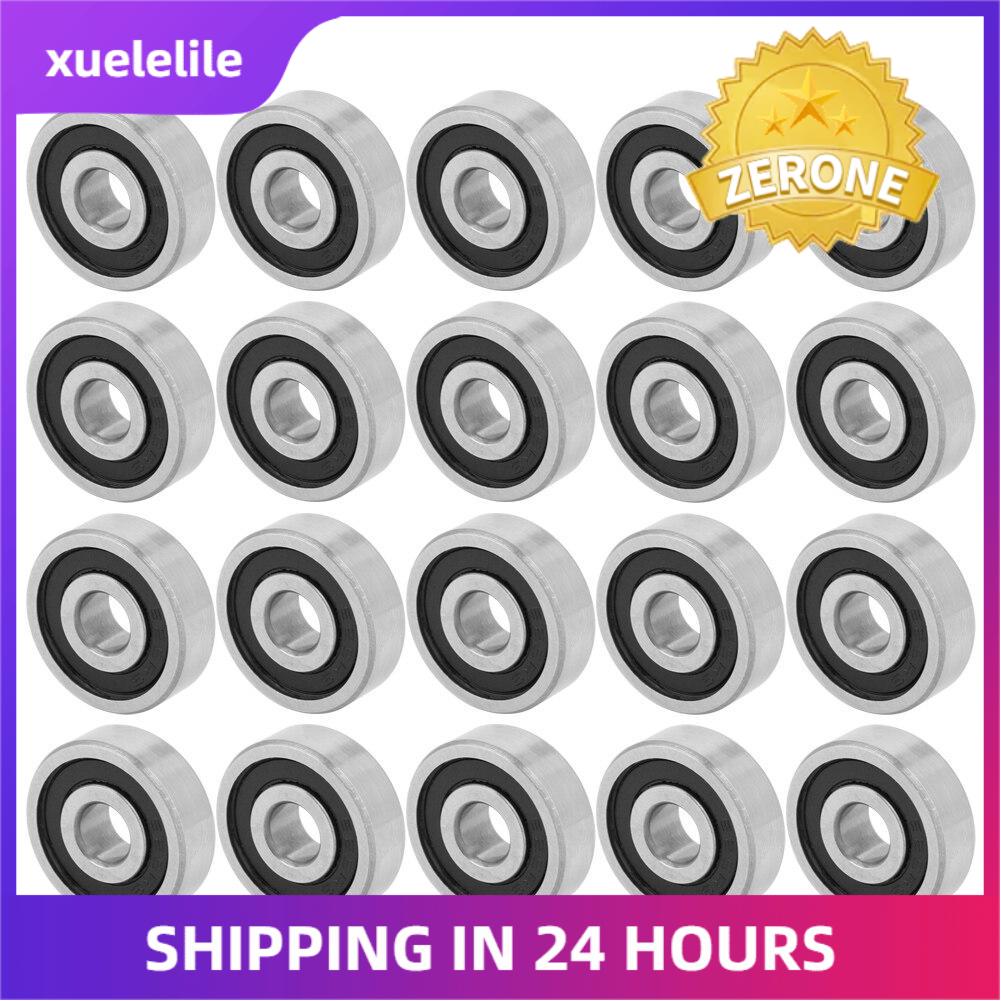 20pcs 625RS Rubber Sealed Deep-groove Ball Bearings 16mmx5mmx5mm