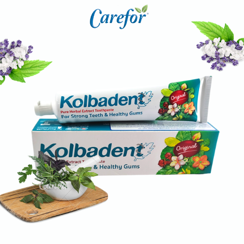 Kem Đánh Trắng Răng Thảo Dược Kolbadent Nhập Khẩu Thái Lan